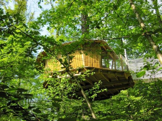 Les Cabanes Du Lac Du Der Giffaumont-Champaubert Buitenkant foto